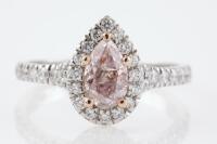 0.80ct Brownish Pink Diamond GIA