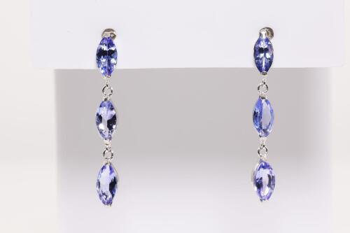 Tanzanite Drop Earrings