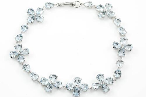 10.39ct Aquamarine Bracelet