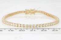 5.10ct Diamond Tennis Bracelet - 2