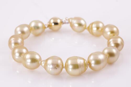 Golden South Sea Pearl bracelet