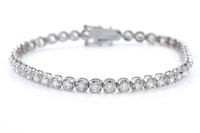 4.10ct Diamond Tennis Bracelet