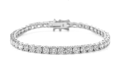 10.90ct Diamond Tennis Bracelet