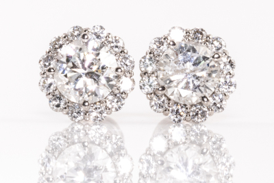 2.64ct Diamond Earrings