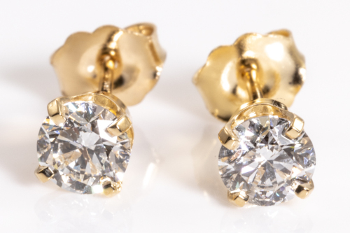 1.00ct Diamond Stud Earrings