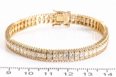 8.58ct Diamond Bracelet - 2