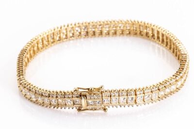 8.58ct Diamond Bracelet - 5