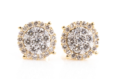 0.77ct Diamond Earrings