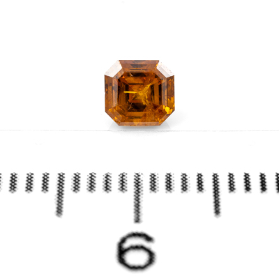 0.53ct Fancy Deep Yellowish Orange GIA - 2