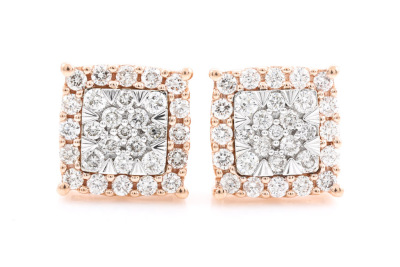 0.78ct Diamond Earrings