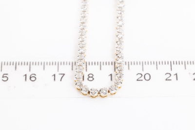 2.02ct Diamond Tennis Necklace - 3