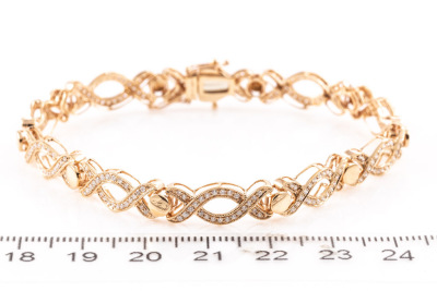 1.00ct Diamond Bracelet - 2