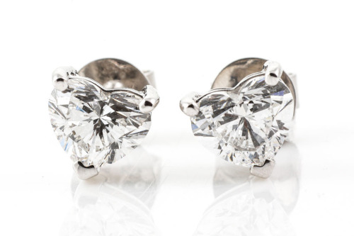 2.00ct Diamond Studs GIA D VS1