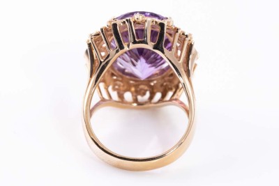 9.00ct Amethyst and Diamond Ring - 4