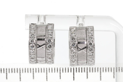 Tiffany & Co Atlas Diamond Earrings - 2