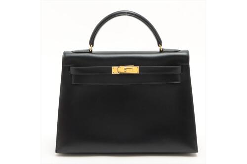 Hermes Kelly 32 Sellier Box Calfskin