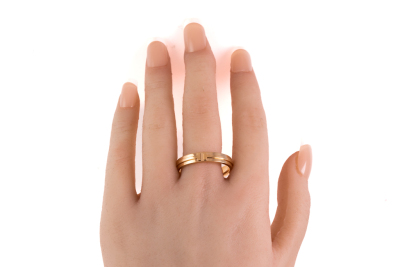 Tiffany & Co T TWO Narrow Ring - 6