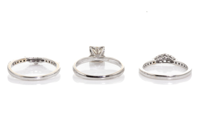 1.01ct Centre Diamond Bridal Set - 6