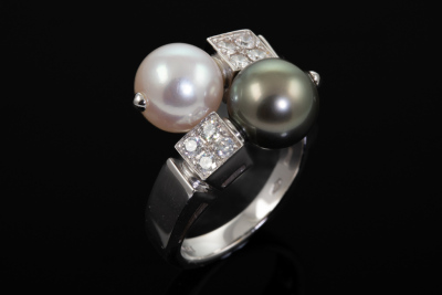 Bvlgari Lucia Pearl & Diamond Ring - 6