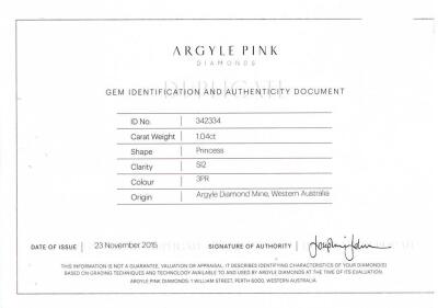 1.04ct Argyle Diamond 3PR SI2 - 3