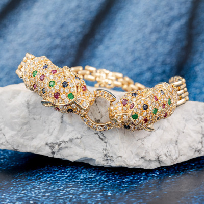 Mixed Gemstone & Diamond Bracelet - 3