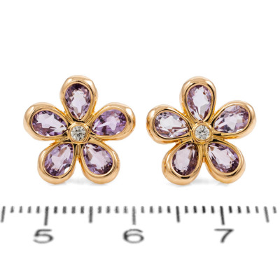 Tiffany & Co. Garden Flower Earrings - 3