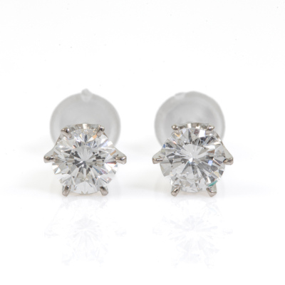 0.53ct Diamond Stud Earrings