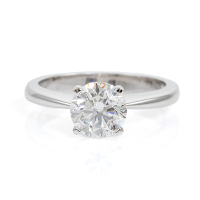 1.51ct Diamond Solitaire Ring GIA F VS2