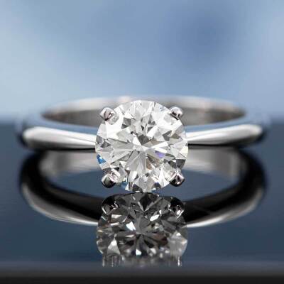 1.51ct Diamond Solitaire Ring GIA F VS2 - 9