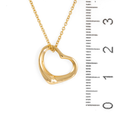 Tiffany & Co. Open Heart Pendant - 3