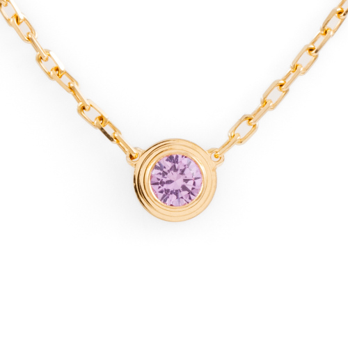 Cartier DAmour Necklace, Pink Sapphire