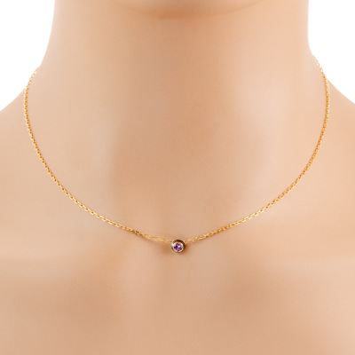 Cartier DAmour Necklace, Pink Sapphire - 5