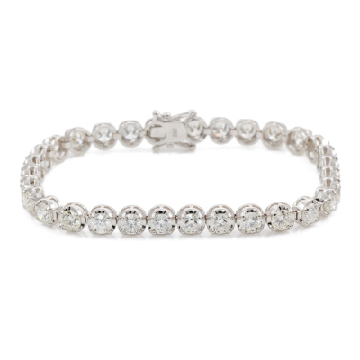 9.43ct Diamond Tennis Bracelet