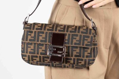 Fendi Zucca Baguette Shoulder Bag - 4