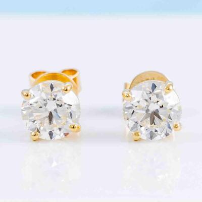 2.00ct Diamond Studs GIA G VS1, G VS2 - 10