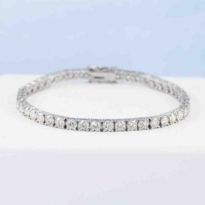 8.80ct Diamond tennis bracelet - 8