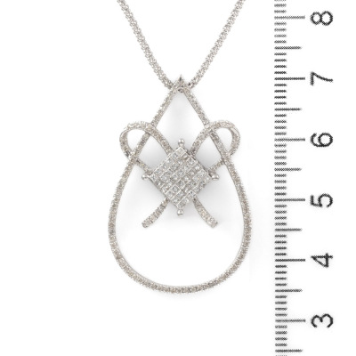 0.78ct Diamond Pendant - 3