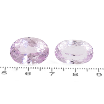 29.67ct Two Loose Kunzites - 2