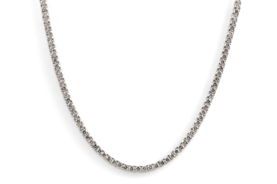 7.50ct Diamond Tennis Necklace - 2