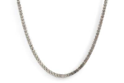 7.50ct Diamond Tennis Necklace - 6