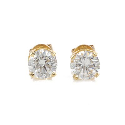 2.02ct Diamond Studs GIA D VS1