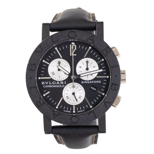 Bvlgari Carbongold Singapore Watch