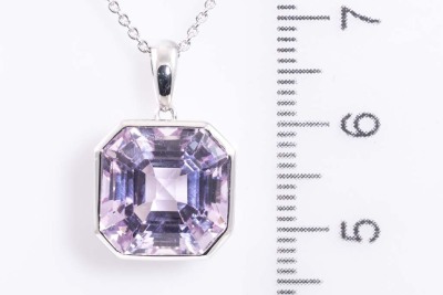 10.03ct Kunzite Pendant - 3