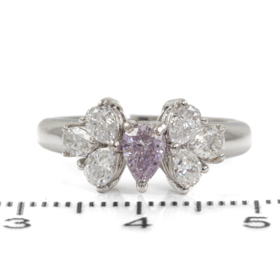 0.31ct Fancy Purplish Pink Diamond GSL - 2