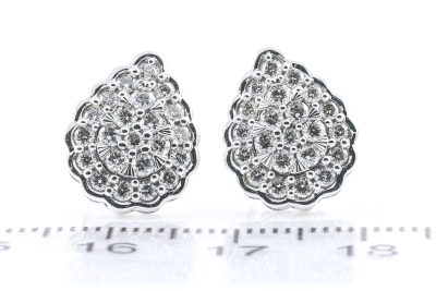 0.93ct Diamond Earrings - 2