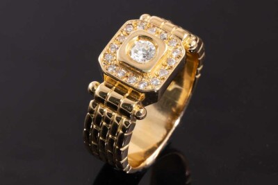 0.36ct Diamond Mens Ring - 5