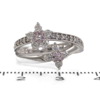 Argyle Origin Purplish Pink Diamond Ring - 2