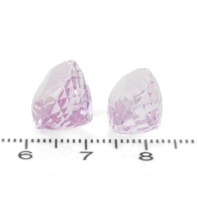 29.67ct Two Loose Kunzites - 3