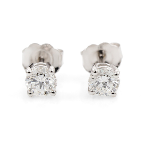 0.60ct Diamond Studs GIA D VVSI