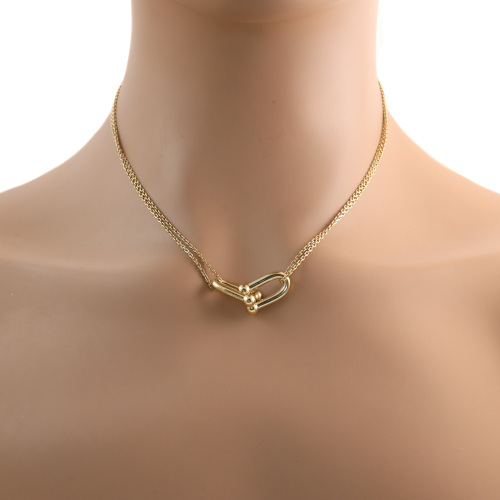 Tiffany & Co. Double Link Pendant